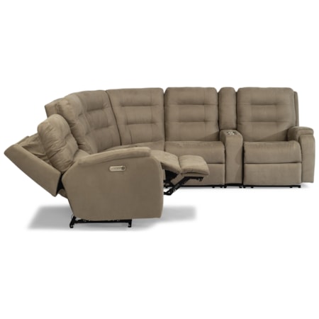 6-Piece Power Reclining Sectional